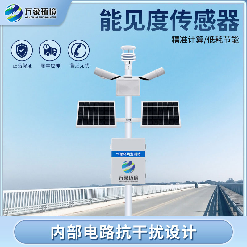 50km能見(jiàn)度監(jiān)測(cè)站分布在高速公路沿線(xiàn)